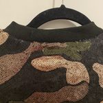 Say What? Say What? Sequin Camo Jacket Size Small Photo 6