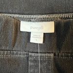 JILL Pure Jill Sz L grey Cotton Stretch Pull‎ On Pants Pockets
EUC Gray Photo 1