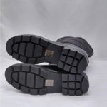 Journee Collection Womens Boots Size 9.5 Black Puffer Lug Sole Winter Fleece Photo 7