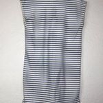 Madewell Women's Blue Striped Vacances T-Shirt Dress Size Small Photo 2