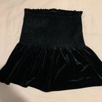 ZARA velvet smocked skirt Photo 4