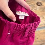 Knox Rose  Paperbag Magenta Shorts Photo 1