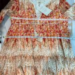 Christy Dawn  The Paloma Midi Dress Size Medium Sunset Gladiola Photo 5