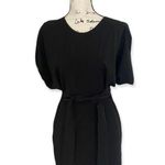 Ark & Co. SZ S black short sleeve, open back dress Photo 0