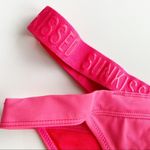 Censored Bright Pink Strappy Waist Bikini Bottom Size 6 Photo 2