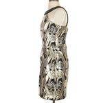 Lilly Pulitzer  Sydney Brocade Dress 2 Black Gold Silver Metallic Cocktail Party Photo 4