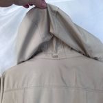 Calvin Klein Feminine Longline Trench Jacket Contrast Cord Ruffled Back Size MD Photo 7