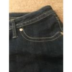 a.n.a . Women's Jean Mini Shorts Pockets Mid Rise Size 12 Blue Photo 4