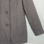 London Fog  Women's Classic Gray Pea Coat Size S Photo 2
