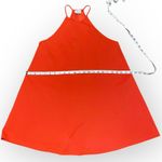 ZARA Trafaluc Red Halter Mini Dress Womens Size Small Photo 4