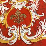 Old Skool Orange Graphic Logo Short Sleeve Keyhole Back Women's Tee Size Large Photo 4