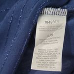 Ellen Tracy  Navy Textured Tee Photo 3