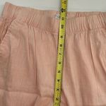 Loft Light Peach High Rise Linen Blend Pull On Pants Size XS Excellent Condition Photo 5