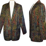 Requirements  Printed Lightweight Blazer (Size 10) Photo 0