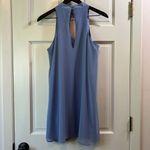 Miami  Double Keyhole Periwinkle Mini Dress - Size Small Photo 4