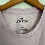 Disney The Lion King Hakuna Matata Ombré Pink Pullover Sweatshirt Juniors Large Photo 6