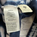 Madewell  Retro Blue White Tie Dye Pullover Hoodie Cotton Size XS Casual Fall Photo 3