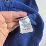 Lands' End Vibrant Royal Blue Warm Fleece Sleeveless Vest Photo 5