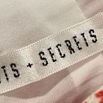 Saints + Secrets  Beige Red Strapless Mini Dress Photo 3