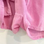 Kule The Terry Knit Venus Elastic Waist Loungewear Shorts in Pink Casual Summer Size XXL Photo 3