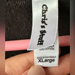 Grandmas wine sippy cup rhinestone xl shirt Black Photo 2