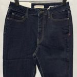 New Warp + Weft High Rise Skinny Jeans Indigo Rinse Stretch Denim Size 8 / 29 Blue Photo 4