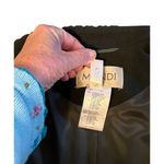 VTG 80’s Mondi 34 6 Wool Blazer Pockets Long Jacket Germany Luxury Green Black Photo 6