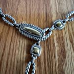 Brighton Western Boho My Mixed Metal Chain Belt Southwestern Adjustable 30"-34" Photo 3