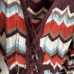 Le lis  Multicolor Chevron Cardigan Photo 2