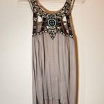 Free People  NWT Embellished Puffs High Low Cotton Top Size Size M Photo 3