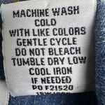 Two Twenty Sz M Embroidered Denim Jacket Western Aztec Southwestern Jean Coat Blue Size M Photo 8