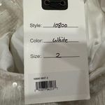 Mac Duggal  10800 One Shoulder Sequined Ruffle Mini Dress Size: 2 NWT Photo 2