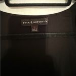 Rock & Republic NWT  Black Studded Sleeveless Scoop Neck Mini Dress - Size Small Photo 9