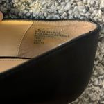 Liz Claiborne Paula Black Peep Toe Wedge Heel Size 8.5 Photo 6