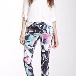 J Brand  Floral Skinny Jeans Photo 0