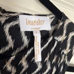 Laundry by Shelli Segal Romper Womens sz 2 Black Rayon Career Sleeveless Photo 3