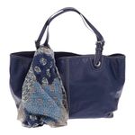 Michael Kors Jet Set Navy Blue tote Photo 5