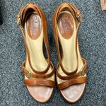 Cole Haan carma air hi heels sandal strappy Woodbury brown tan 7.5 Photo 12