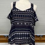 Evereve Sanctuary NWT Zulu Blue Bare Cold Shoulder Top Size Small Photo 0