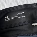 Under Armour Heat Sync Dark Gray and Black Full Length Leggings Photo 2