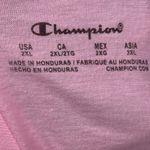 Champion  Graphic Tee Women's 2XL Pink Logo Print Jersey Short Sleeve NEW Photo 4