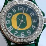 Oregon Ducks watch 40mm green silicone band running Photo 1