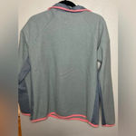 Columbia  Half Zip Fleece Pullover Gray/Pink Size Medium Photo 3