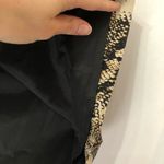 INC  Tan & Black Snake Print Mini Skirt Womens 8 Pencil Preppy Office Modest Photo 1