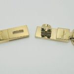 Salvatore Ferragamo  Gancini Gold Tone Key Ring Detachable Photo 9