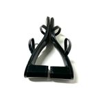 Jeffrey Campbell  Jamm-3 Jelly Black Slides Size 6 Photo 4