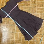 Modcloth Gray Ribbed Knit Faux Wrap Dress Photo 13