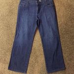 Eddie Bauer Curvy Jeans Womens 18 Used Small Snag Photo 0