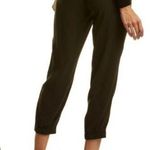 Vince Pull On Style Green Jogger Capri Crepe Pants Photo 1