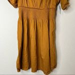 Old Navy  Puff Sleeve Waist Defined Smock Flared Mini Dress Size S Photo 7
